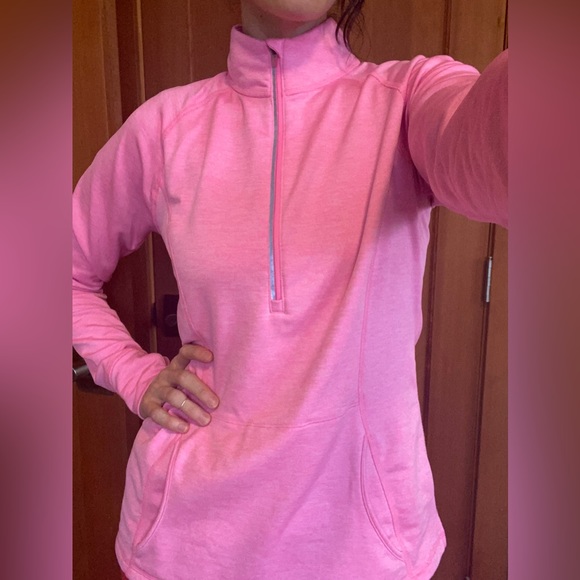LUCY | Pink Half-Zip Jacket - Picture 12 of 12